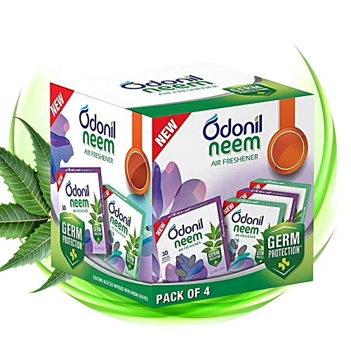 ODONIL NEEM AIR FRESHENER PACK OF 4 192G