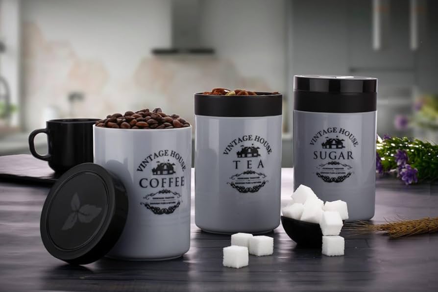 CONTAINER 800ML TEA SUGAR COFFEE