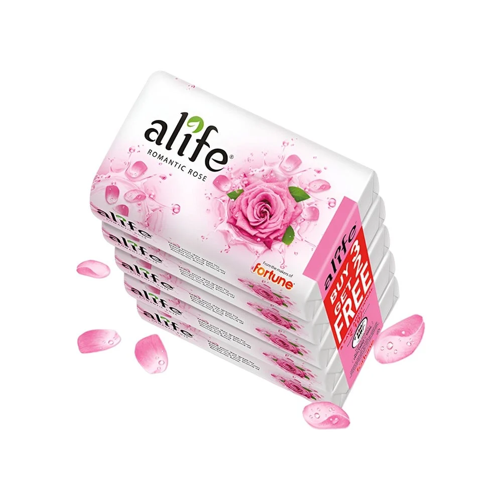 ALIFE ROSE SOAP BUY 3 GET 2 FREE