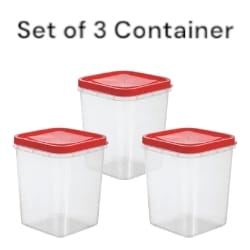 PLASTIC CONTAINER PACK OF 3