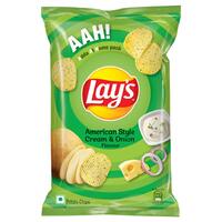 LAYS CXREAM & ONION CHIPS 50G