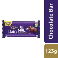 CADBURY DAIRY MILK 123GM