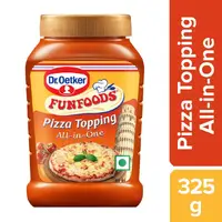 FUNFOODS PIZZA TOPPING 325G