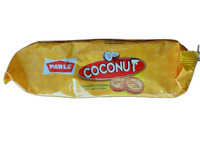 PARLE COCONUT CRUNCHY COOKIES 75.6G.