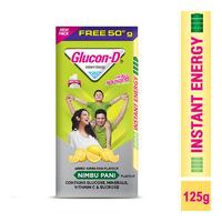 GLUCON D NIMBU PANI 125G