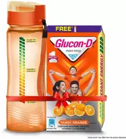 GLUCON D ORANGE 1KG FREE BOTEL