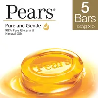 PEARS SOAP PURE AND GENTLE 125GM*5