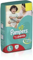 PAMPERS L 4PANTS