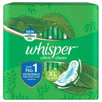 WHISPER ULTRA CLEAN XL 15PADS