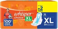 WHISPER CHOICE XL 18PADS