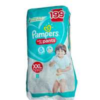 PAMPERS PANTS XXL 8 PANTS