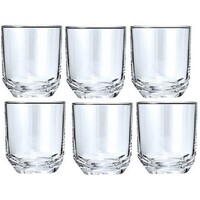GLASS TUMBLER 6PCS
