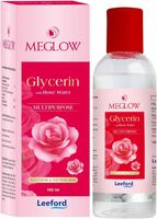 MEGLOW GLYCERINE WITH ROSE WATER 100ML