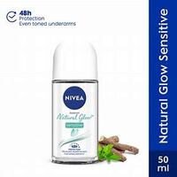 NIVEA NATURAL GLOW  SENSITIVE DEO 50ML