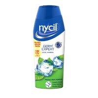 NYCIL GERM EXPERT COOL HERBAL 400G TALC POWDER
