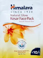 HIMALAYA NATURAL GLOW KESAR FACE PACK 8G