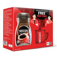 NESCAFE COFFEE 190 G FREE RED CUP