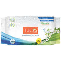 TULIPS REFRESHING WET WIPES (MAGNOLIA) 20N