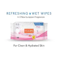 TULIPS REFRESHING WET WIPES (JAPANESE CHERRY 20N