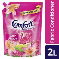 Comfort Lily Fresh Fabric Conditioner 2 L Refill Pack