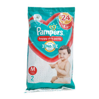 PAMPERS HAPPY SLEEP M 2 PANTS 2N