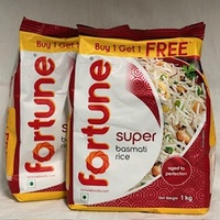 FORTUNE BASMATI RICE  1KG B1G1 FREE